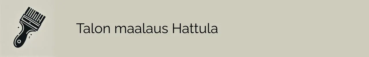 Talon maalaus Hattula